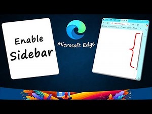 Sidebar is NOT Showing in Microsoft Edge Browser | Missing Vertical Scrollbar in Edge