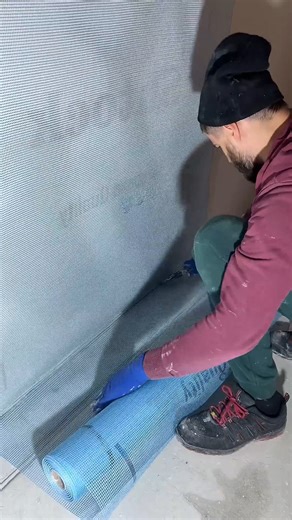 Reinforcing Walls with Mesh Like a Pro! No More Cracks in Plaster! #construction #diy #workers | Construction platform