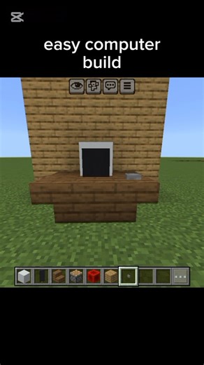 easy computer build #minecraft #minecrafttutorial #gaming #tutorial #funk #music