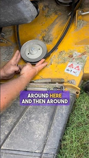 Part 2: Replace Deck Belt on 54 inch Zero Turn Mower.