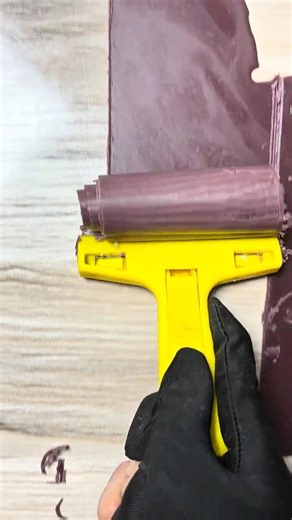 The maroon wax scrape is so satisfying ❤️✨| #satisfying #asmr #relaxing #asmrsounds #fyp
