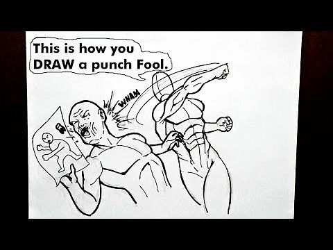 How to draw THE PUNCH from different angles