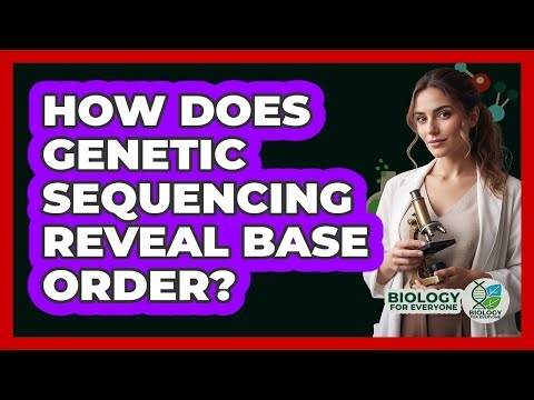 How Does Genetic Sequencing Reveal Base Order?
