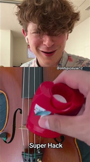 this violin hack is CRAZY