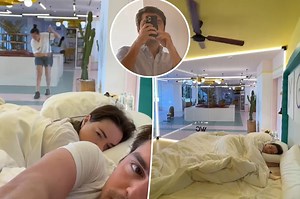 We got a hotel room for free — but we were unprepared for these sleeping arrangements