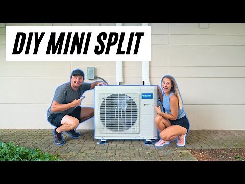 DIY Mini Split - MRCOOL Multi-Zone Install Start to Finish