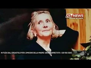 IN FUGA DALL'ERGASTOLO PER L'OMICIDIO DELLA MADRE: 53ENNE ARRESTATA | 20/06/2025