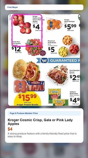 Fred Meyer Weekly Ad (7/22/26 - 7/28/26) Top 5 Deals #shorts