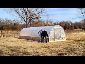 DIY Cattle Panel Greenhouse!! It's AWESOME!!