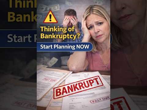 ⚠️ Thinking About Bankruptcy or Foreclosure? Start Planning NOW