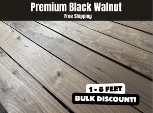 Kiln Dried Walnut Lumber Bundle Black Walnut Woodworking Boards Hardwood Lumber for Furniture Walnut Slabs for Cutting Boards Craft Projects - Etsy