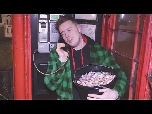 I Spent the Night in a Phone Box & Wasn’t Allowed to End the Call (Payphone Challenge)