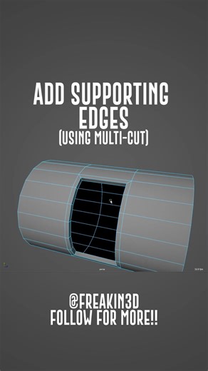 3D Modeling for Beginners in Maya | #tutorial #games #3dmodeling #Freakin3d