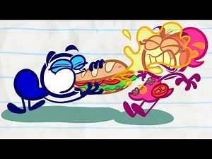 Failure To Lunch | Pencilmation Cartoons!
