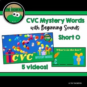 CVC (short o) Mystery Words - Beginning Sounds Videos