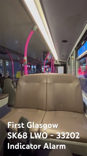 First Glasgow Enviro 400 MMC | Indicator Alarm