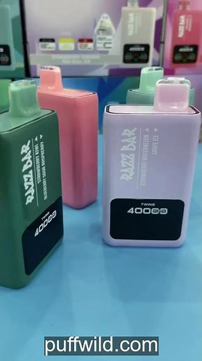 Puff 40k Razz Bar 40000 Puffs Screen Disposable Vape Wholesale New 2025 Hot