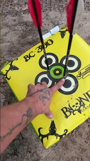 Killer instinct hero 380 crossbow shot groups #hunting #whitetail #outdoors #outdoors