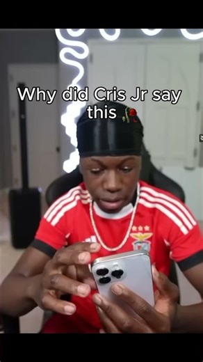 Why did Cris Jr say that 🥀