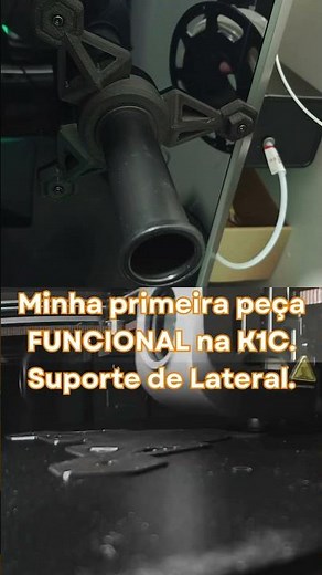 Upgrade para a K1C da Creality. Suporte Lateral de Filamento. #crealityk1c