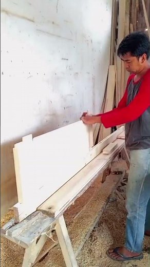 How to Assemble a Wooden Door Frame #wood #carpenter