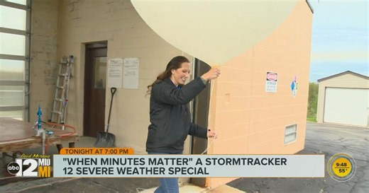 StormTracker12 Meteorologist Christina Burkhart talks about ABC12 Weather Special