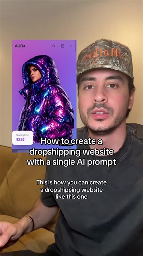 Creating Stunning Dropshipping Websites with AI