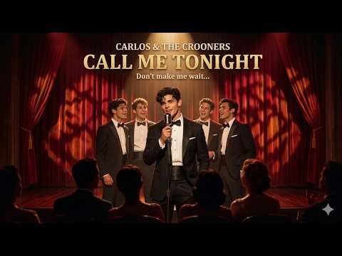 Call Me Tonight 💛 | LIVE at the Majestic – Carlos & The Crooners (1950s Doo-Wop Love Song)