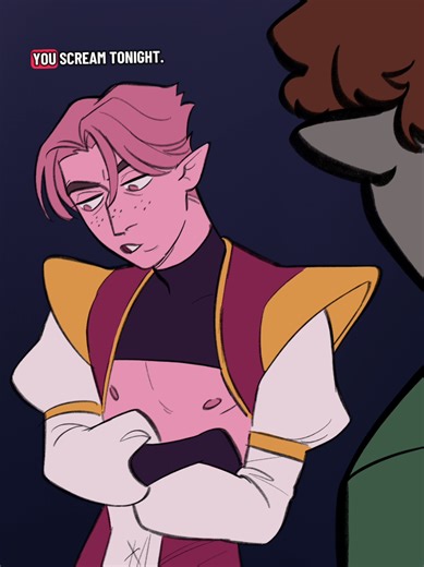 pretty canon flirting between these two tbh. except plip is usually a lot more.... um NOT so pg about it hehe. i can't decide whether to draw canon events from game or use cute little audios for them #dndtiktok #dndart #originalcharacter #ocart #artistsoftiktok