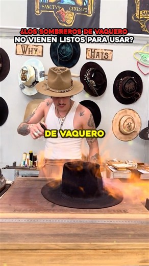 Is it true that cowboy hats aren't ready-to-wear? 🤠 #curiosities #viral #culture #facts