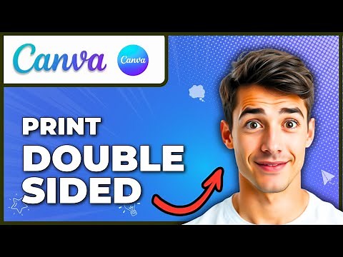 How To Print Double Sided Cards When Printing with Canva | (Easiest Way) (2026 Guide)
