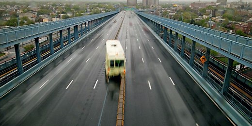 This 80,000-pound road zipper truck can reconfigure highways in seconds