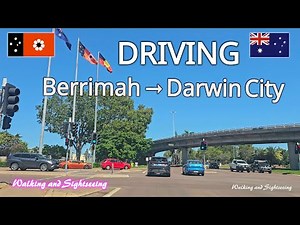 Darwin Driving Tour Berrimah → Darwin City via Stuart Highway 🚗 Northern Territory Australia 🌴🪃🦘2025