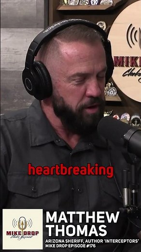 Undercover Cop Tells All - Revealing the Truth with Sheriff Matthew Thomas | Mike Drop Shorts #176