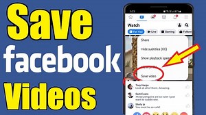 How Do I Download a Video From Facebook to My Gallery?