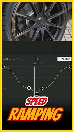 Speed Ramping in CapCut | CupCut Tutorial #shorts #capcut