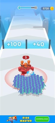 Count Master: level 181 Crowd Runner 3D gameplay #viral #short #countmaster #funny #gamingapp