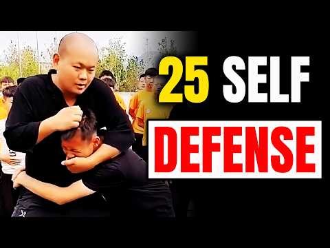 25 Amazing Self Defense Techniques👊| How To Protect Yourself?!