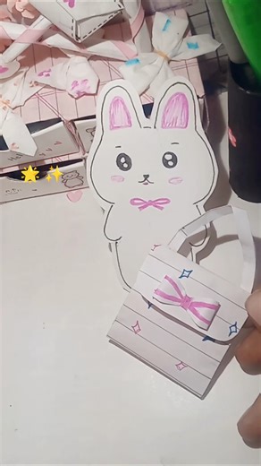 copy paper craft ideas ✨ ll paper easy bag 🛍️ #diy #craft #art #shorts