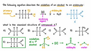 Determining the Structure of an Aldehyde Produced via the Oxidation of an Alcohol