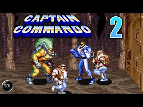 Captain Commando (1991) Arcade Stage 2