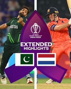 A spirited performance from Netherlands but Pakistan proved too strong on the day 🔥 Extended highlights 🎥 | ICC Cricket World Cup