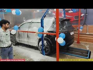 Automatic Double ARM Car Jet Wash Plant & Fixed nozzles Underbody Washer - Auto Jet-Foam-Wax Cycle