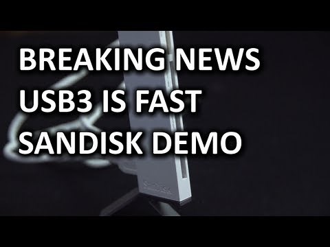 Sandisk ImageMate All-In-One USB3 Card Reader Unboxing & Speed Comparison