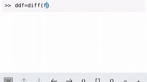 符号表达式的微分运算之diff函数_哔哩哔哩_bilibili