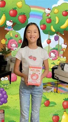 Hello Kitty Blind Box Surprise! 🍎🩷 Fruity Paradise Unboxing!