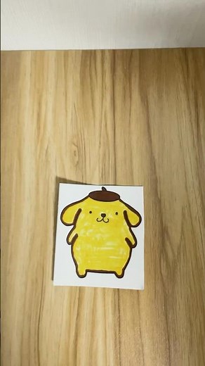 폼폼푸린&시나모롤 색칠하기#폼폼푸린 #시나모롤