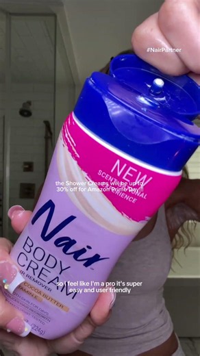 #NairPartner Obsessed with using the Nair Body + Shower Creams to keep my skin soft and smooth for