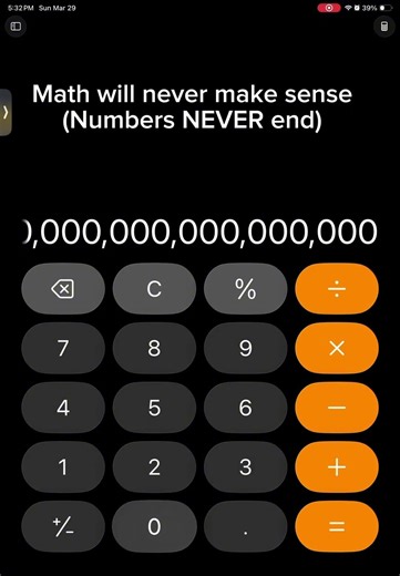 SINCE WHEN WAS “overflow” A NUMBER?! math will never make sense