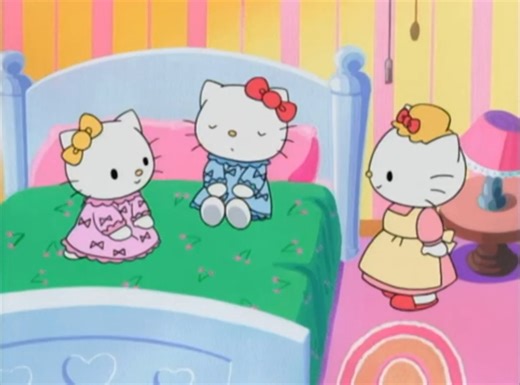 【HelloKitty动画/日语无字幕】和HelloKitty一起上厕所